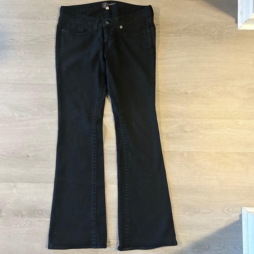 Womens Black bebe Jeans Size 31